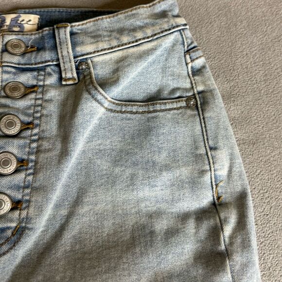 We The Free high rise jeans size 26 curvy free people - Picture 14 of 15